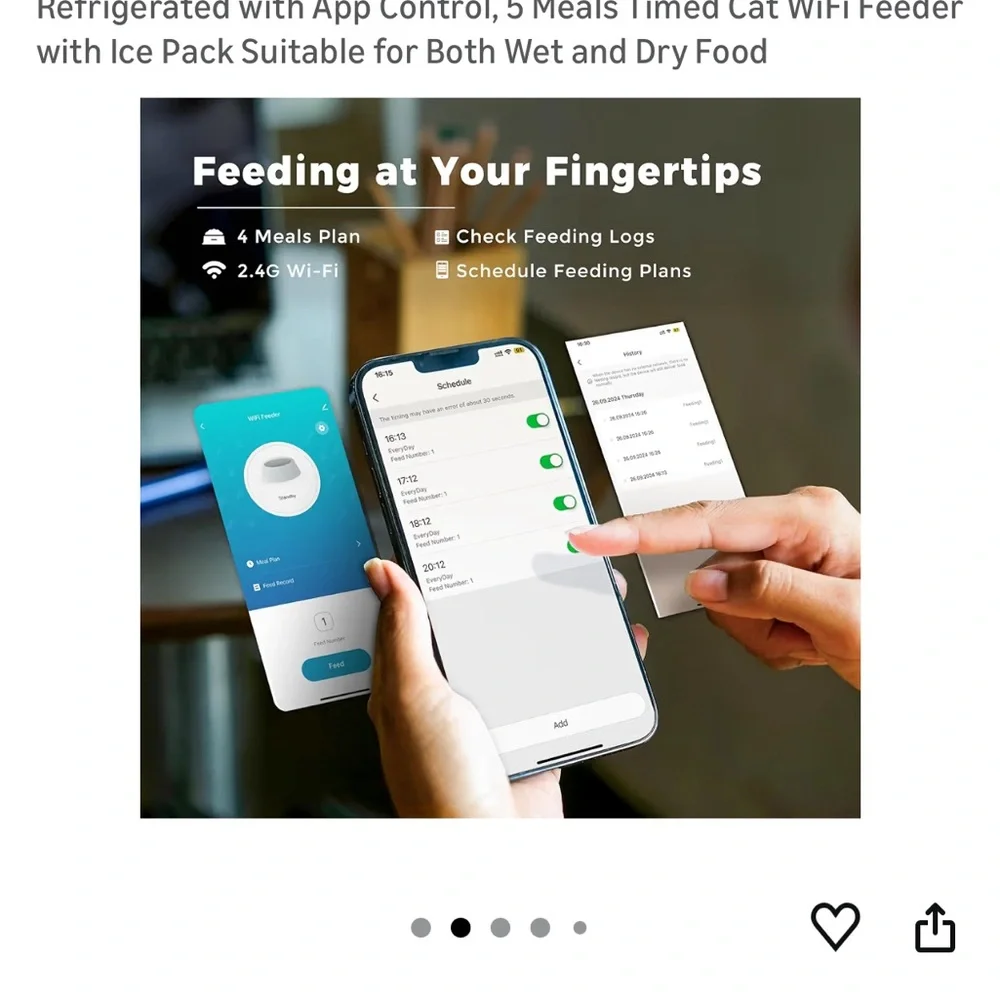 Automatic Wet Food Cat Feeder